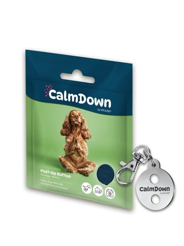 CalmDown by KRUUSE Hund Tag Kit 1 Knopf