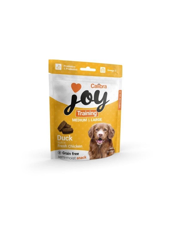 Calibra Joy Train Snack - Medium & Large Dog Venison & Duck - 300g (flavour to confirm)