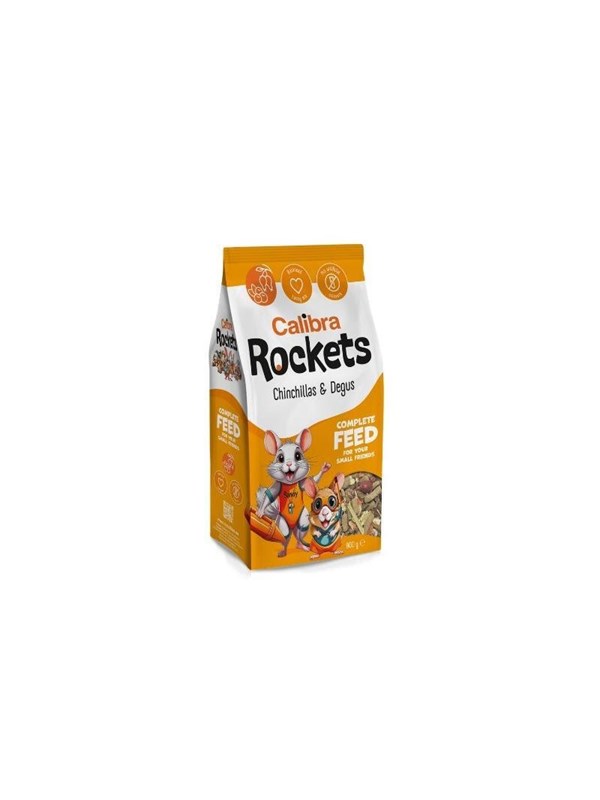 Calibra Rockets - Chinchillas & Degus Complete Feed - 900g