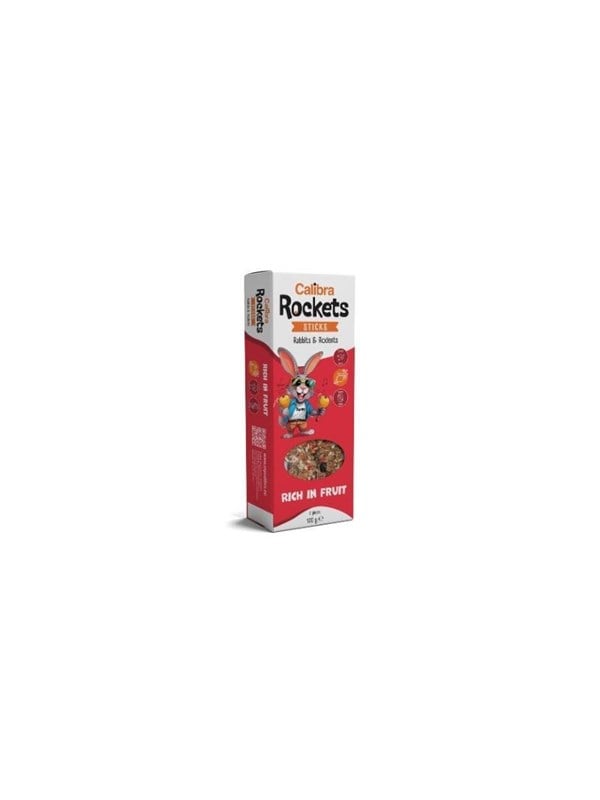 Calibra Rockets - Fruit Sticks for Rabbits & Rodents - 120g