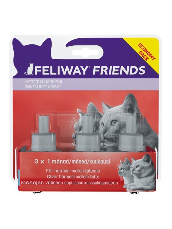 Feliway FELIWAY Friends Nachfüllpack 3er-Pack, 3x48 ml