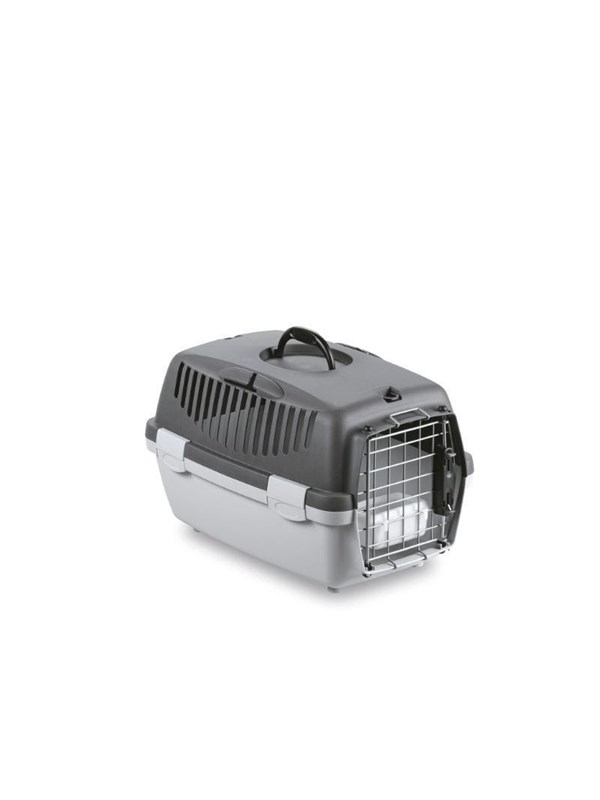 Stefanplast Gulliver 1 DELUX Transportbox graugrau 48 x 32 x 31 cm