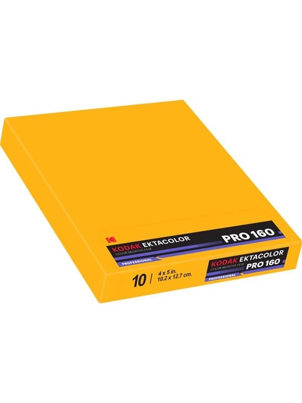 KODAK Eastman Ektacolor Pro 160  4X5 - 10 Sheets