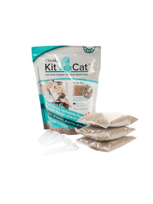 KRUUSE Kit4Cat sealsand 3 x 300 g zur Aufnahme von Urinpr