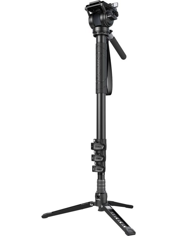 SmallRig 6622 Aluminum Monopod 4 sections with Videohead