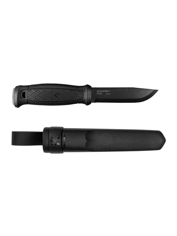 Morakniv Garberg Blackblade Mit Polymer Scheide (C), Messer, schwarz