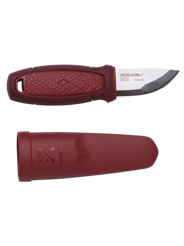 Morakniv Rot Eldris, Neck-Knife, Sandvik-Stahl 12C27, Köcherscheide - Image 6