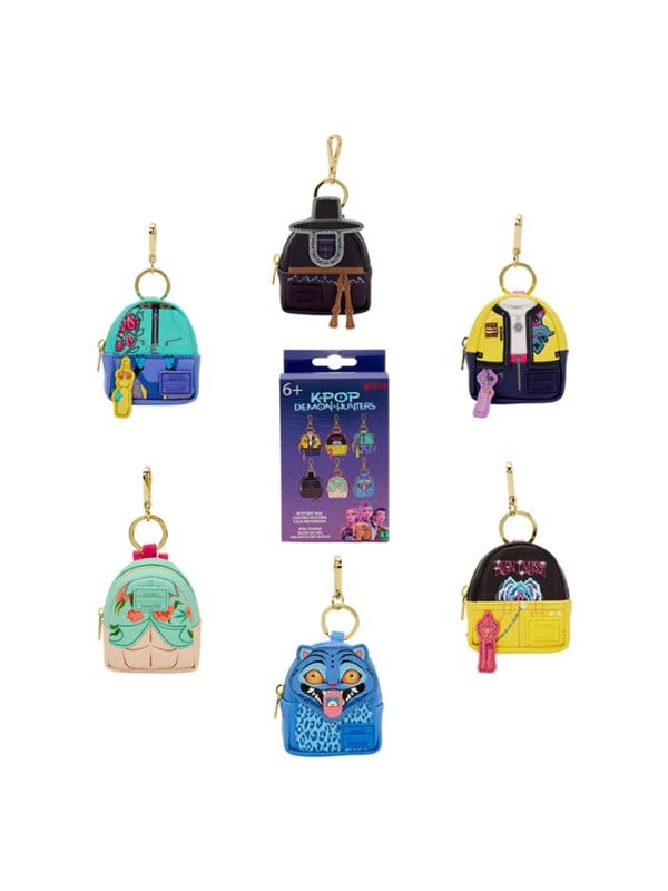 Loungefly - Funko LF Mini Backpack Charm Keychain KPOP DHemon Hunters - assorted - Schlüsselanhänger