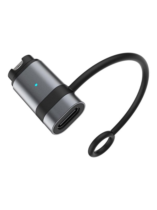 FIXED USB-C Charging adapter for Garmin Smartwatch - Black