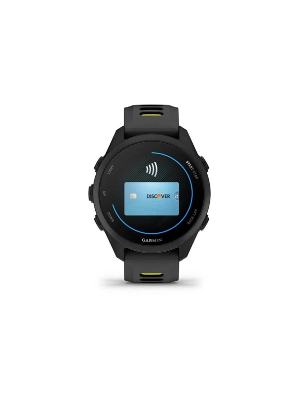 Garmin AB5206 Bluetooth GPS 43mm AMOLED Schwarz Einheitsgröße Pulsmesser Schlafmonitor