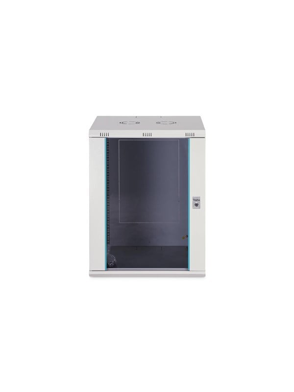 DIGITUS DN-37114 - 16U Wall-Mounted Cabinet  600x600mm  Glass Door  Unmounted