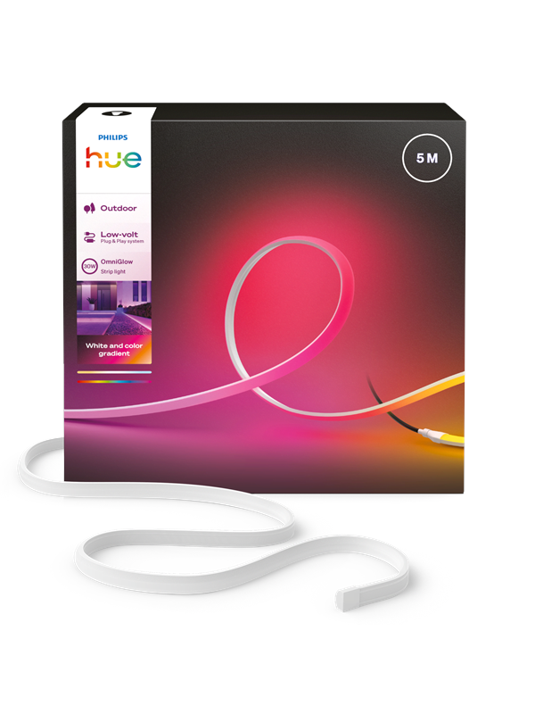 Philips Hue OmniGlow Outdoor-LED-Lichtstreifen 5m