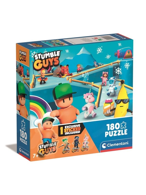 Clementoni Puzzle Square Box - Stumble Guys 180 pieces 2D Puzzles
