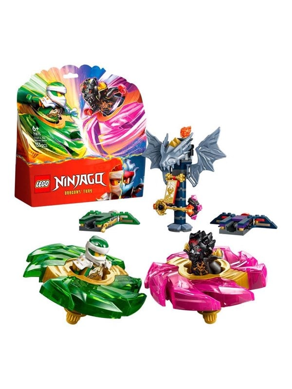 LEGO Ninjago 71875 Lloyd vs Ras Spinner-Duell