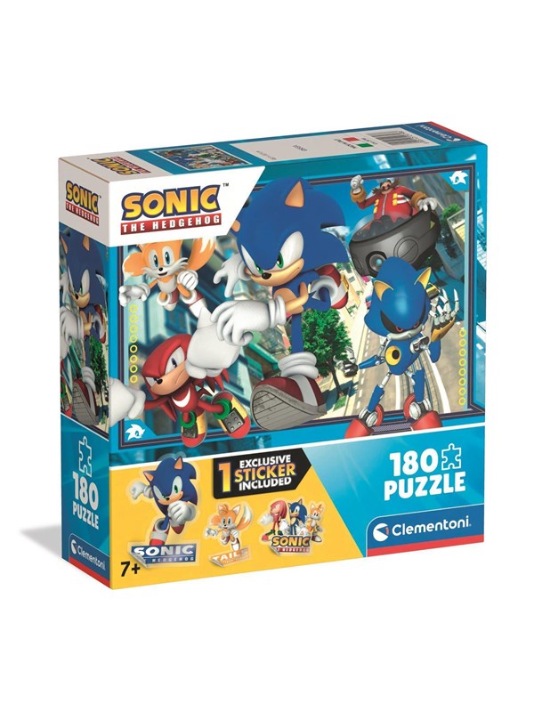 Clementoni Puzzle Square Box - Sonic 3 180 pieces 2D Puzzles