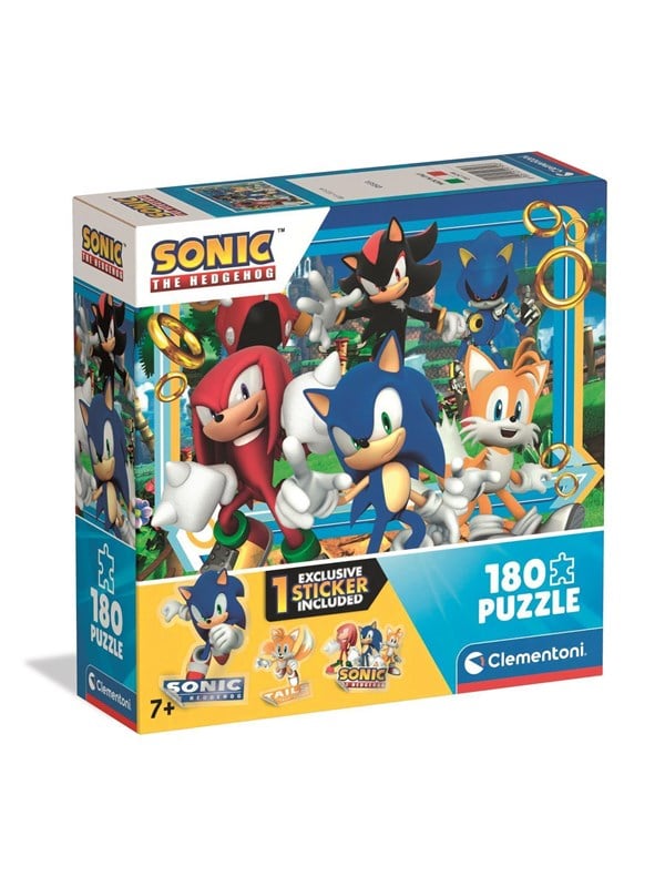 Clementoni Puzzle Square Box - Sonic 4 180 pieces 2D Puzzles