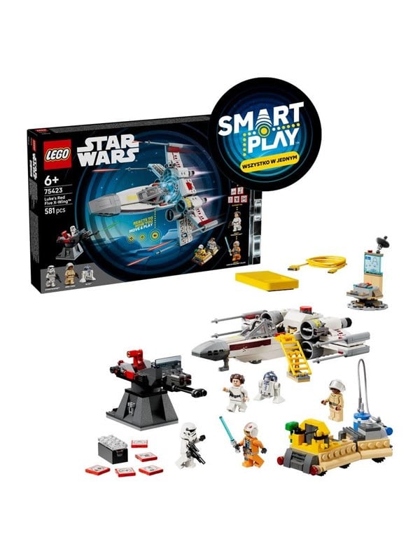 LEGO Star Wars 75423 SMART Play Lukes Rot Fnf X-Wing