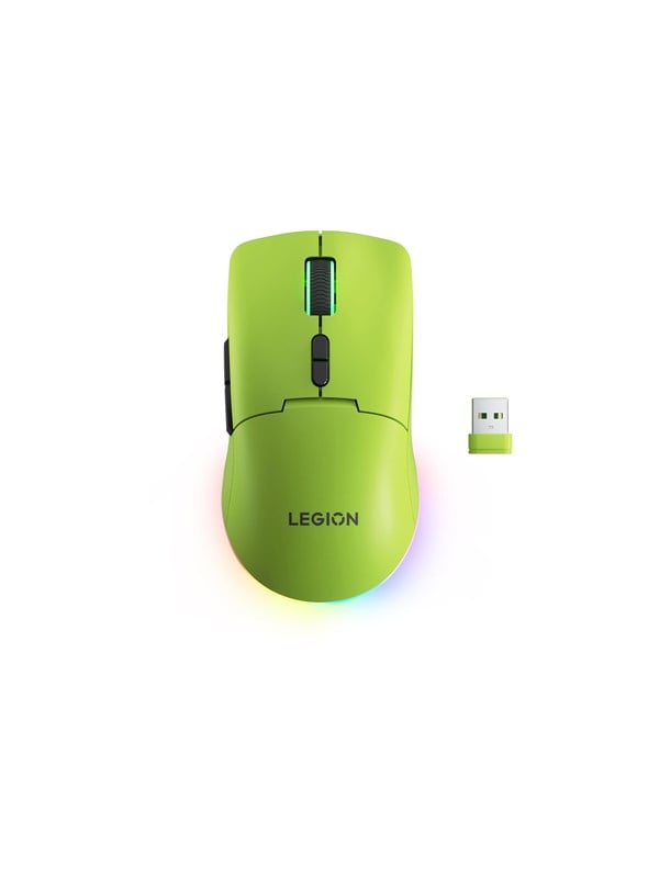 Maus Lenovo Legion M220 Ambidextrous RF Bluetooth USB-C 5000 DPI Grün