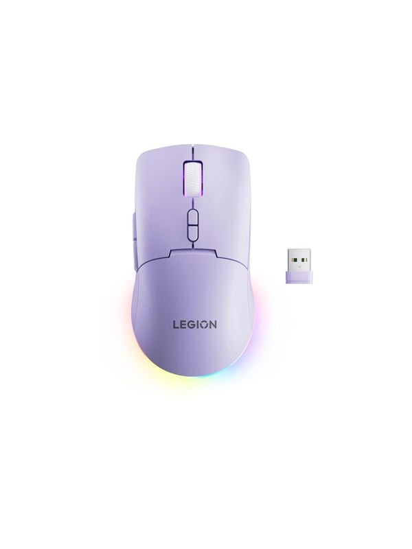 Lenovo Legion M220 Wireless RGB Gaming Mouse Aurora Purple - Maus Lila