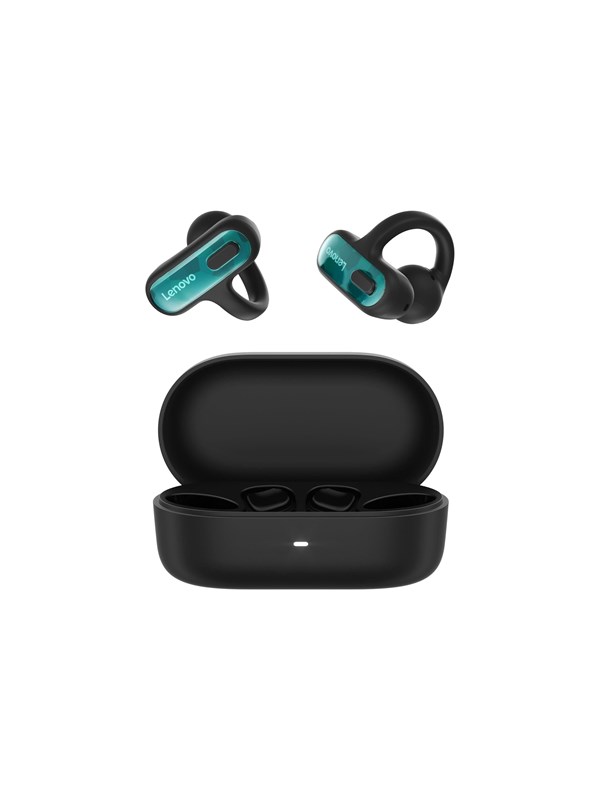 Lenovo X500 kabellose Bluetooth 6 Kopfhörer mit Mikrofon und schwarzer Hülle