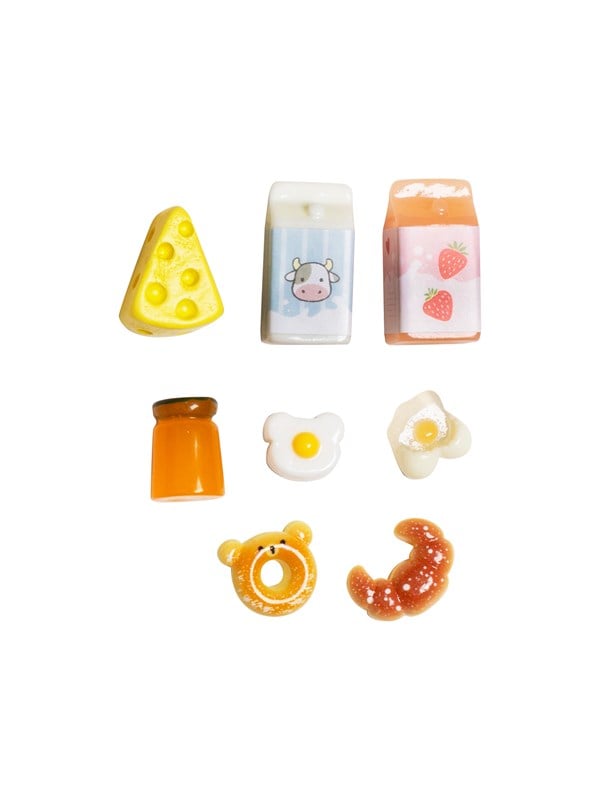 Micki Lundby Frhstcksset mit Kse Milch und Eiern