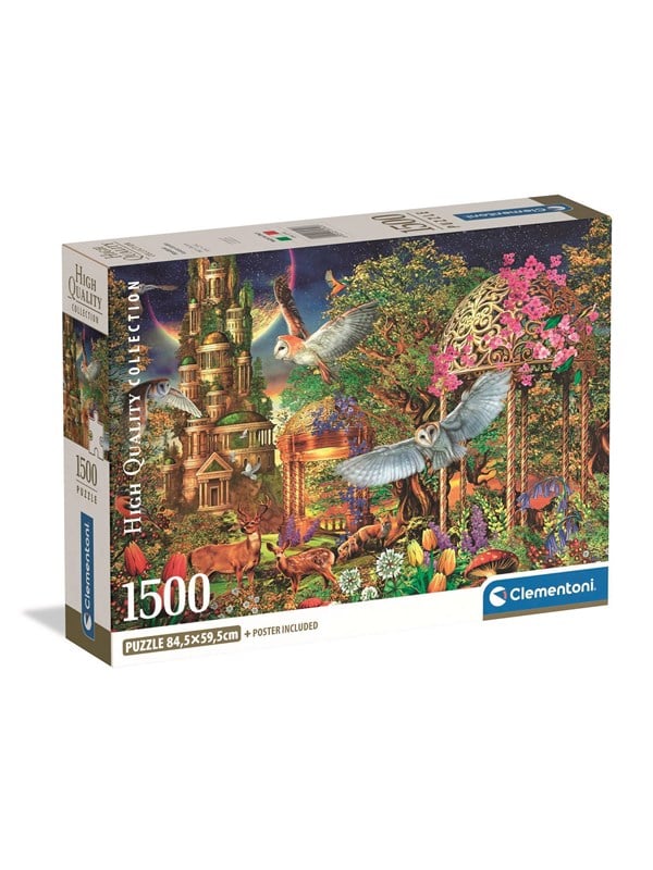 Clementoni Puzzle HQC Woodland Fantasy Garden 1500 pieces 2D Puzzles