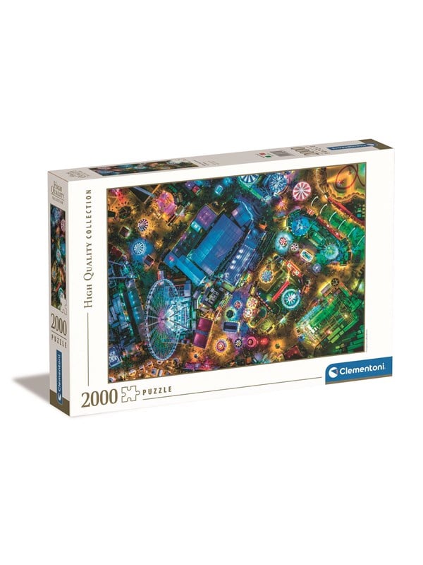 Clementoni Puzzle HQC Winter Wonderland in London Aerial View 2000 pieces 2D Puzzles