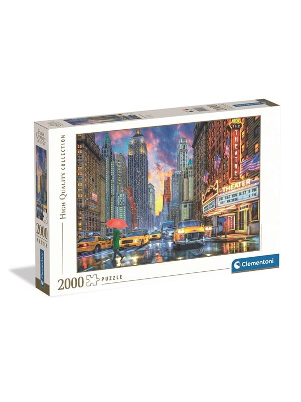 Clementoni Puzzle HQC Rainy Manhattan 2026 2000 pieces 2D Puzzles