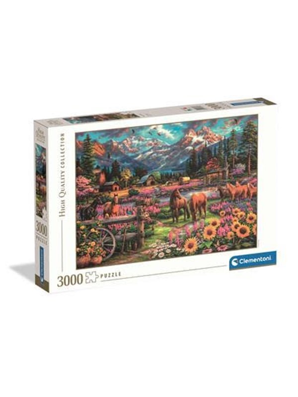 Clementoni Puzzle HQC Free to Roam 2026 3000 pieces 2D Puzzles