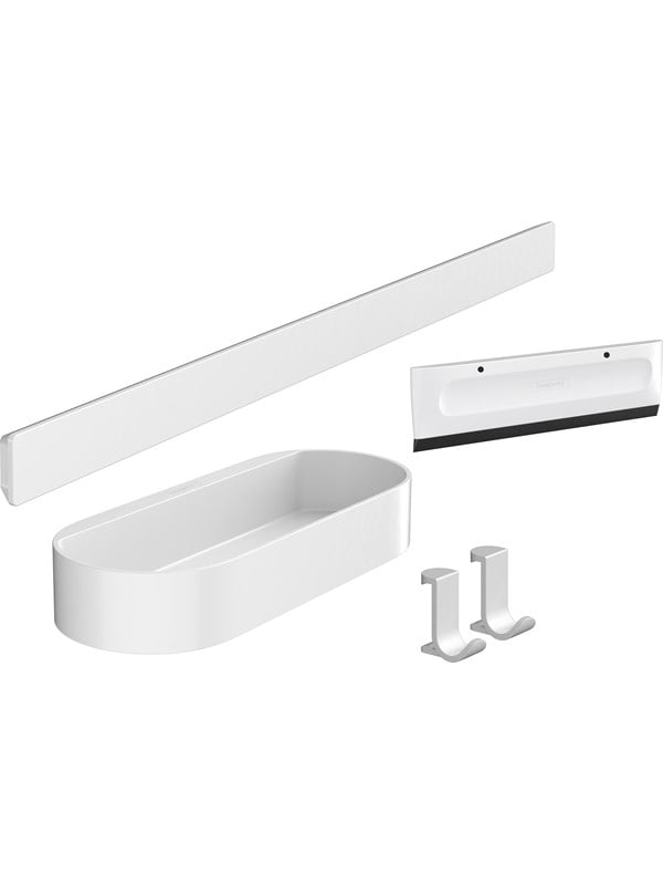 Hansgrohe WallStoris Badezimmerzubehr mattwei