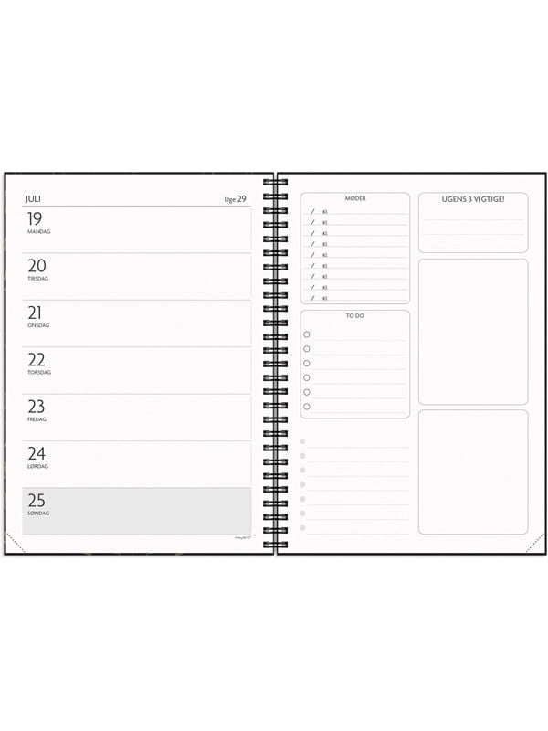 Mayland F det gjort A5 ugekalender 2027