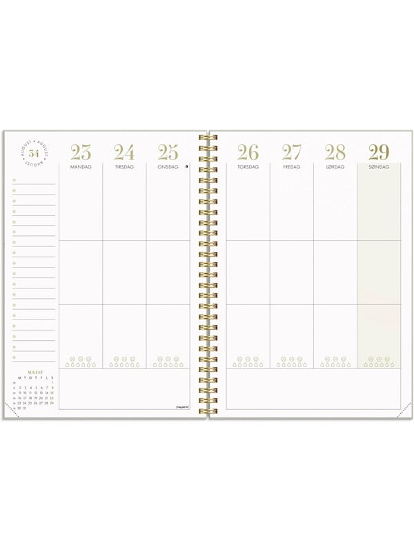 Mayland Life Planner Essentials A5 ugekalender 2027