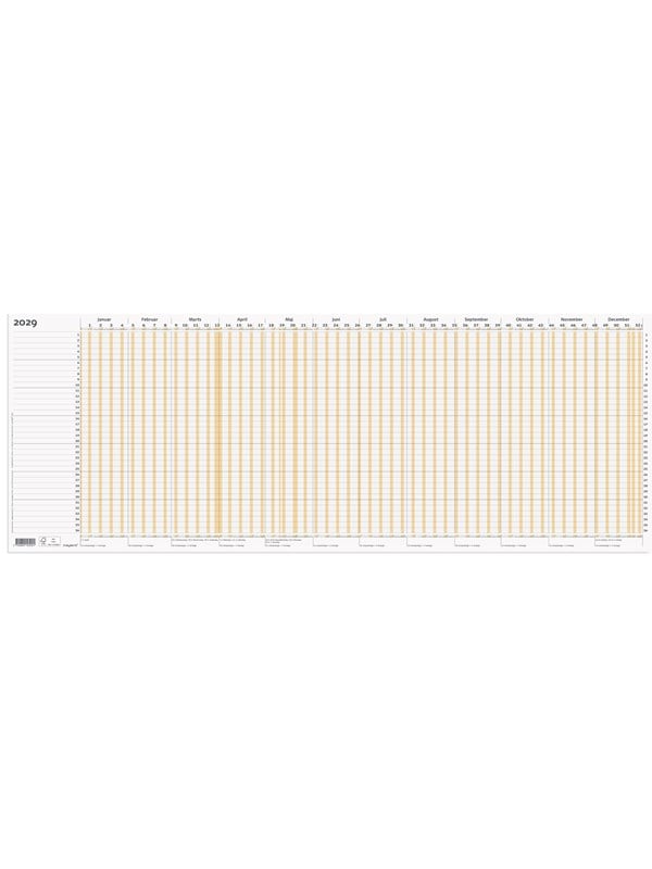Mayland Projekt Planner brun 2029