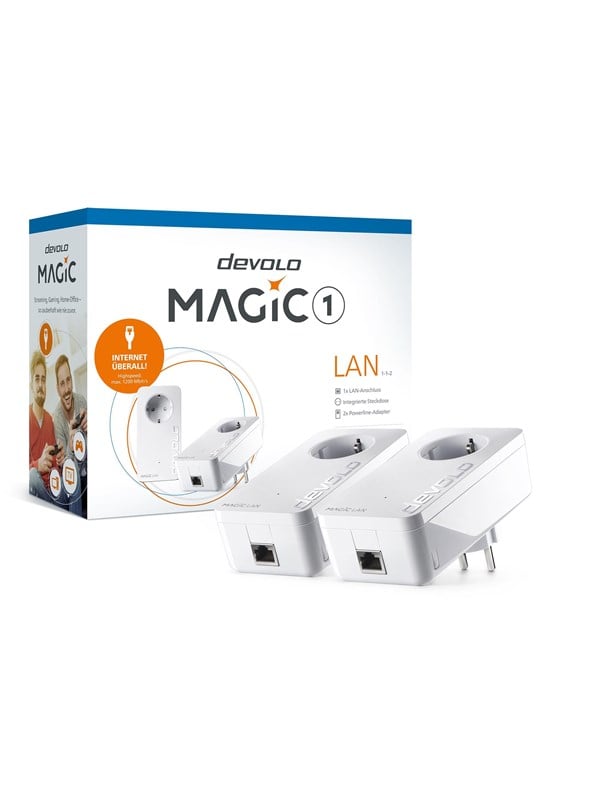 devolo Magic 1 LAN Powerline Starter Kit Homeplugs