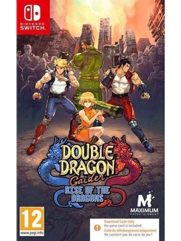 Double Dragon Gaiden Rise of the Dragons Code in a Box - Nintendo Switch - Fighting - PEGI 12