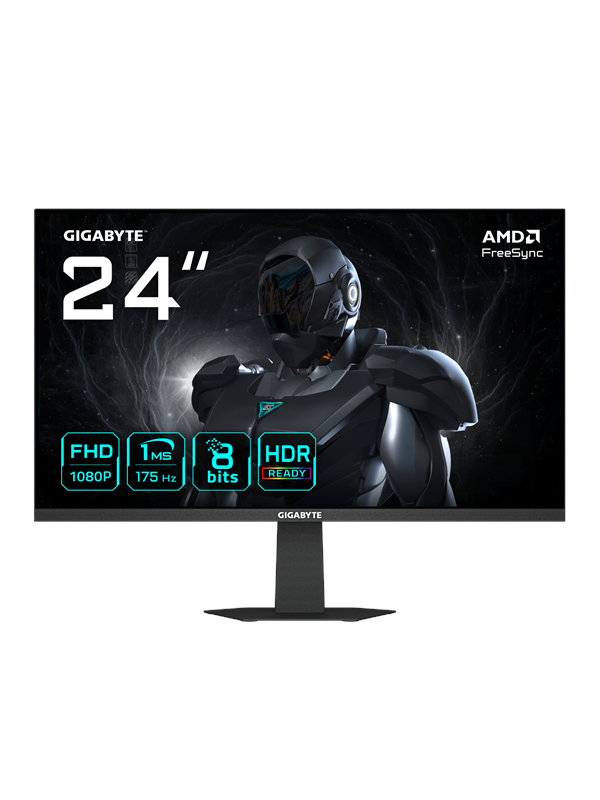 24 GIGABYTE GS24F14A - 1920x1080 FHD - 144Hz OC 175Hz - IPS