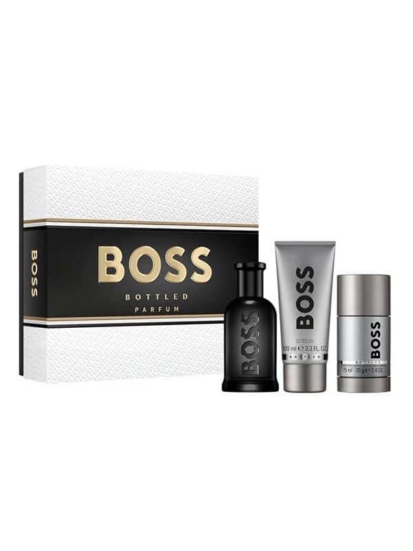 Set mit Herrenparfüm BOSS BOTTLED 3 Stücke