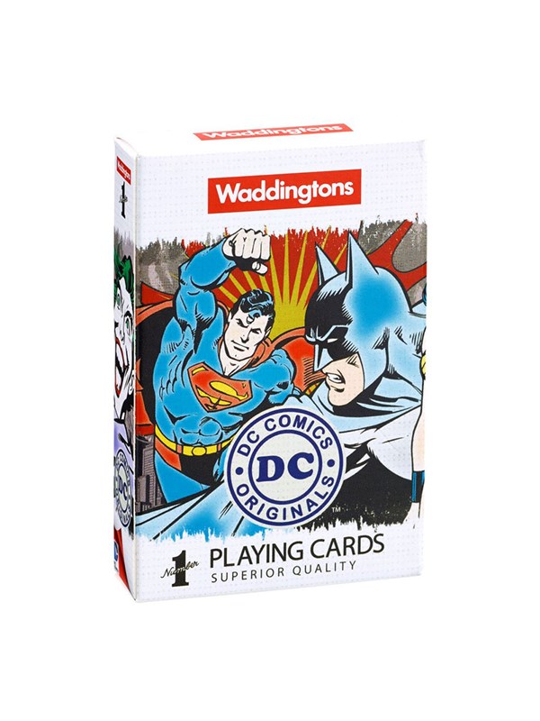 Winning Moves DC Superheroes Retro - Playing Cards ENG