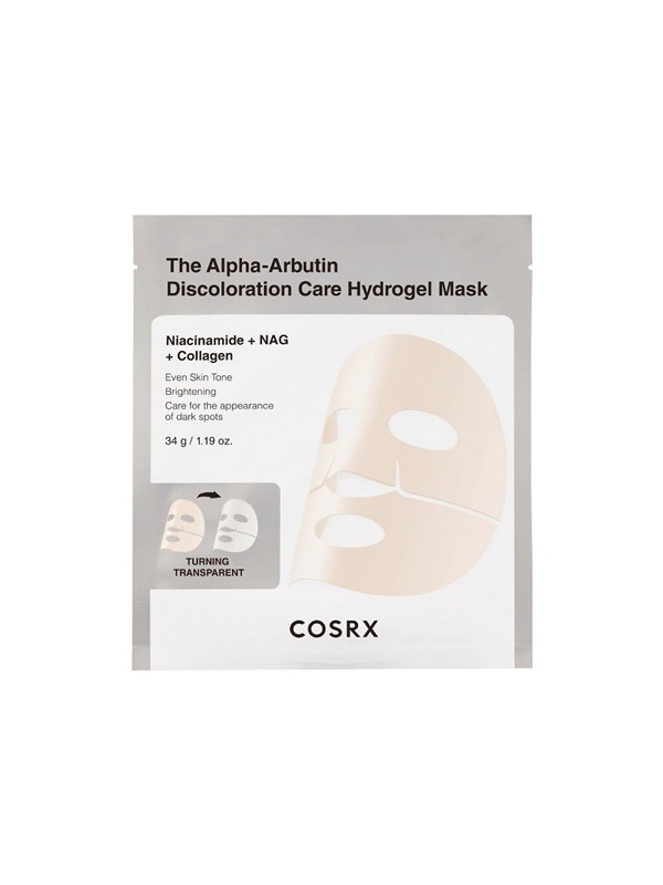 Cosrx The Alpha-Arbutin Discoloration Care Hydrogel Mask 3 x 34g 102 g