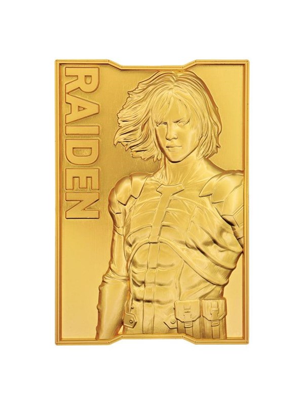 FaNaTtik - Metal Gear Solid 2 - 24K Gold Plated Raiden Ingot
