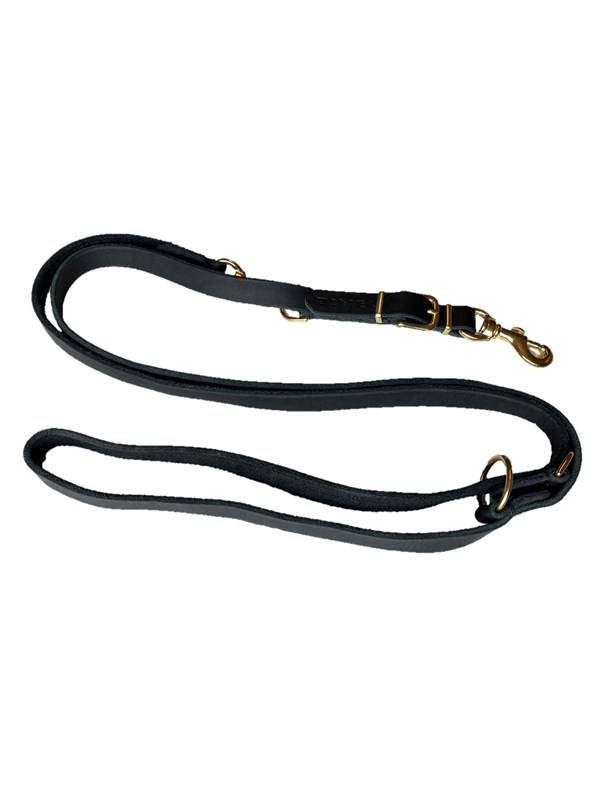 Timely TEXAS Dressurleine Schwarz 20 mm  220 cm