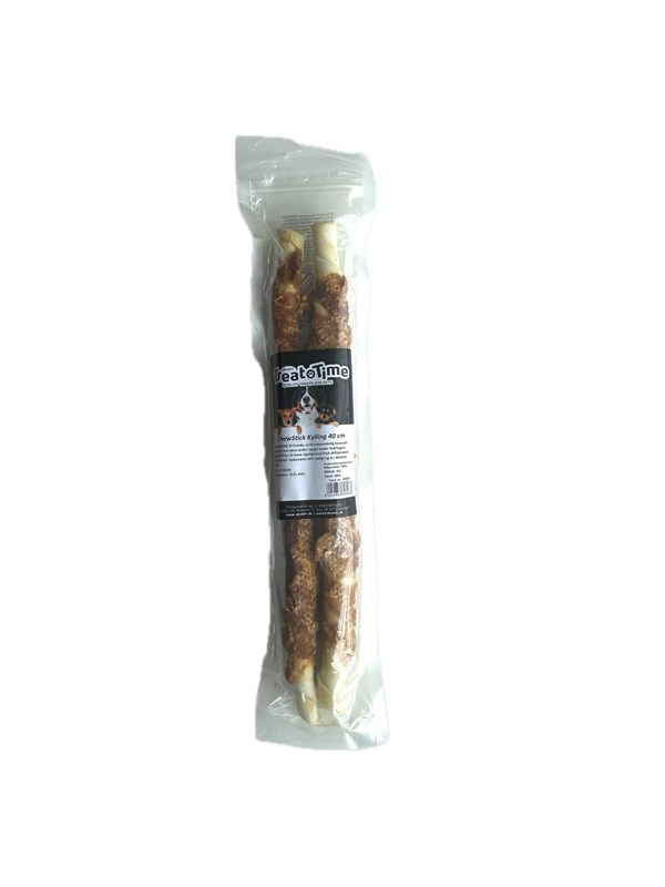 Treat Time ChewStick mHuhn 40 cm 2 Stk 300 g
