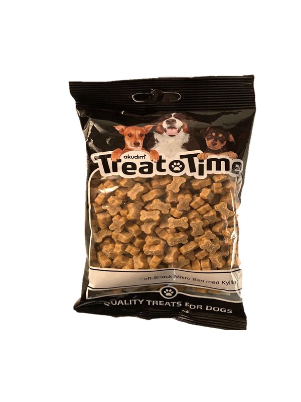 Treat Time Super Soft-Snack Mikro Knochen Hhnchen 200g EU