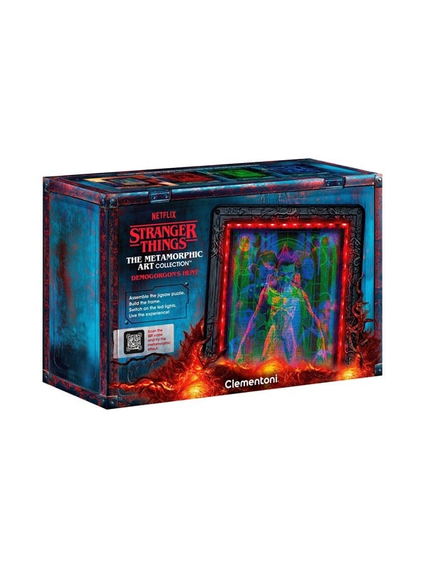 Clementoni Puzzle Stranger Things - Vecna - Metamorphic art collection 520 pieces 2D Puzzles
