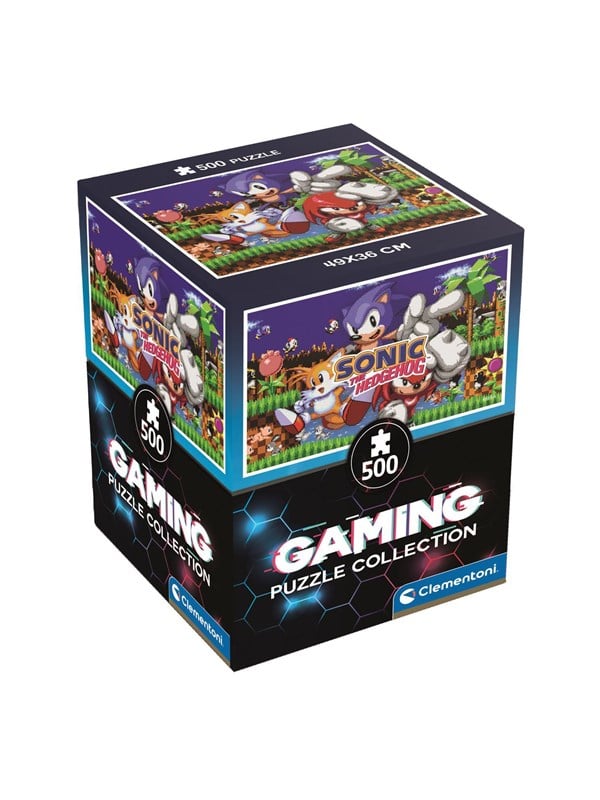 Clementoni Puzzle Cubo Sonic 64 Bit 1 500 pieces 2D Puzzles