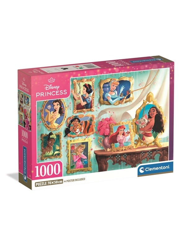 Clementoni Puzzle HQC Disney Princess 1000 pieces 2D Puzzles