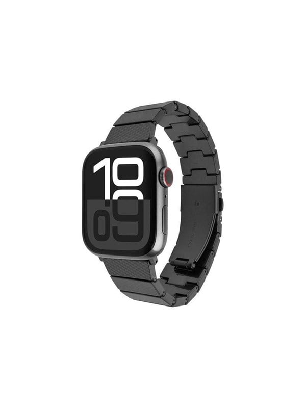 FIXED Resin Strap for Apple Watch Series 3-10 (44/45/46/49mm) & SE - Carbon Black