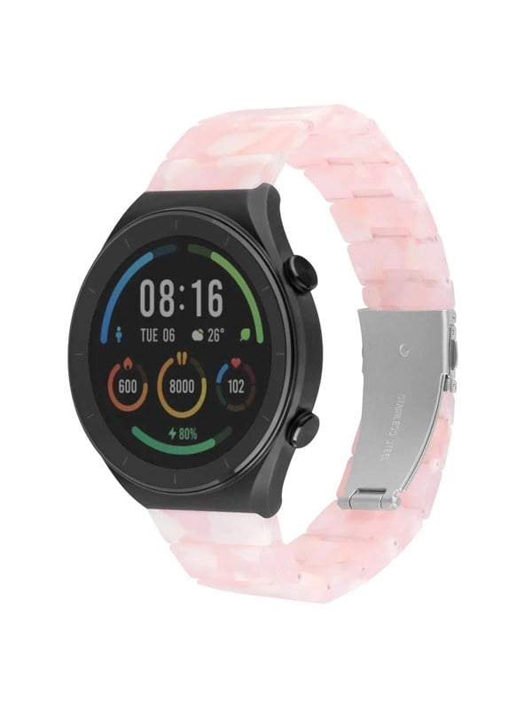 FIXED Resin Strap for 18mm Smartwatch with Quick Release Connector - Candy Pink