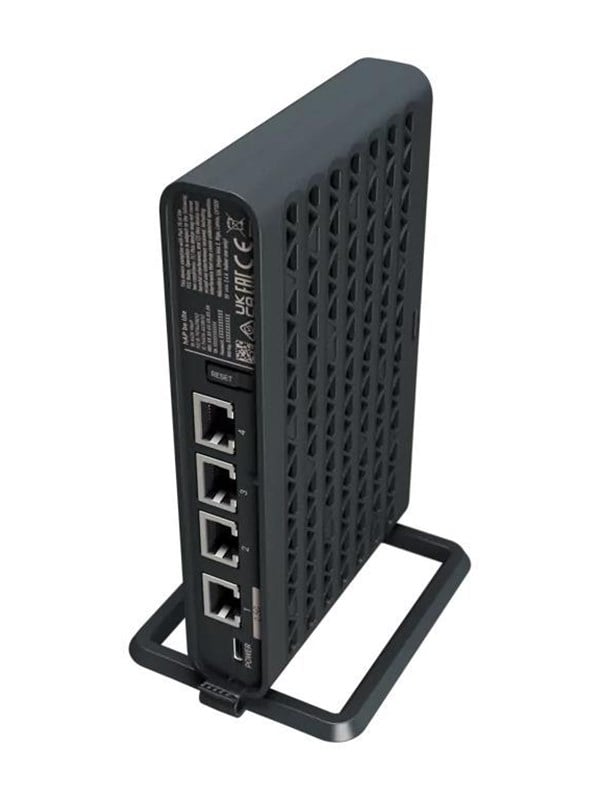 MikroTik hAP be lite - wireless router - Wi-Fi 7 - desktop - Wireless router 80211abgnacaxbe Wi-Fi 7