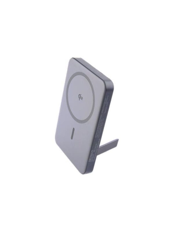 Deltaco power bank - with stand wireless Qi2 magnet - Li-pol - USB-C - 225 watt - 5 Ah